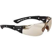 Lunettes de s&eacute;curit&eacute; Rush + BSSI, Lentille Brun/Cuivre, Antibu&eacute;e/Anti-&eacute;gratignures, ANSI Z87+ Dufferin Supply