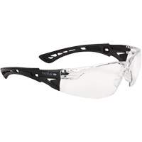 Rush+ Small BSSI Safety Glasses, Clear Lens, Anti-Fog/Anti-Scratch, ANSI Z87+ Dufferin Supply