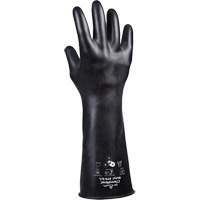 879 Acid-Resistant Gloves, Size Medium/8, 14" L, Butyl Rubber, 28-mil Dufferin Supply
