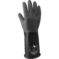 879R Acid-Resistant Gloves, Size Medium/8, 14" L, Butyl Rubber, 28-mil Dufferin Supply