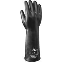 891 Chemical & Acid Resistant Gloves, Size Large/9, 14" L, Butyl Rubber/Viton&reg;, 28-mil Dufferin Supply