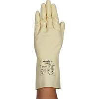 Gants naturels et l&eacute;gers AlphaTec 87-137, Taille 7, 11,8" lo, Latex de caoutchouc, 16 mils Dufferin Supply