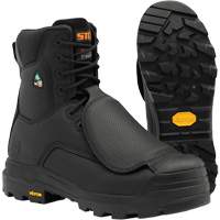 Bottes de travail Vulcan avec protecteur m&eacute;tatarsien &agrave; l'ext&eacute;rieur, Cuir, Taille 5, Imperm&eacute;able Dufferin Supply