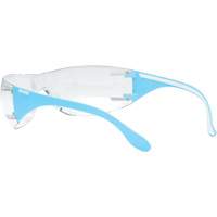 Lunettes de s&eacute;curit&eacute; bleu/blanc Adapt Lite, Lentille Transparent, Antibu&eacute;e/Anti-&eacute;gratignures, ANSI Z87+/R&eacute;pond ou surpasse la norme CSA Z94.3 Dufferin Supply