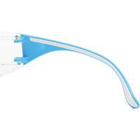 Lunettes de s&eacute;curit&eacute; bleu/blanc Adapt Lite, Lentille Transparent, Antibu&eacute;e/Anti-&eacute;gratignures, ANSI Z87+/R&eacute;pond ou surpasse la norme CSA Z94.3 Dufferin Supply