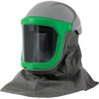 RPB Z-Link Respirator with Safety Lens & Shoulder Cape, Facepiece Respirator/Welding Helmet Dufferin Supply