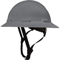 LIDGUARD&reg; Full Brim Hardhat with Chinstrap, Meets CSA Type 1, Ratchet Suspension, Vented Dufferin Supply