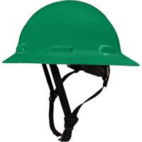 LIDGUARD&reg; Full Brim Hardhat with Chinstrap, Meets CSA Type 1, Ratchet Suspension, Vented Dufferin Supply