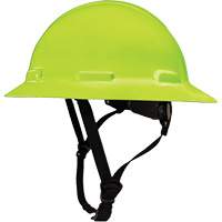 LIDGUARD&reg; Full Brim Hardhat with Chinstrap, Meets CSA Type 1, Ratchet Suspension, Vented Dufferin Supply