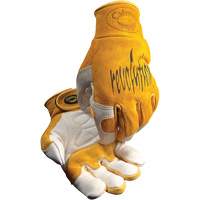Caiman&reg; Premium TIG/MIG Welder's Gloves with Hook & Loop Closure, Split Cowhide, Size Medium Dufferin Supply