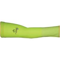 Max KTX1HV Cut-Resistant Sleeve, Small, TenActiv, 18", ASTM ANSI Level A9, High Visibility Yellow Dufferin Supply