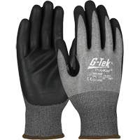Gants r&eacute;sistant &agrave; la coupe G-Tek avec capacit&eacute; pour &eacute;cran tactile, Taille Petit, Calibre 18, Rev&ecirc;tement Mousse de nitrile, Enveloppe en PolyKor, ASTM ANSI niveau A4/EN 388 niveau D Dufferin Supply