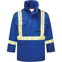 Avenger 9 oz Insulated Parka, Style 3215, Men's, X-Small, Blue Dufferin Supply