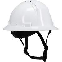 Kilimanjaro Full Brim Safety Helmet with HDPE Shell, Meets CSA Type 2, Ratchet Suspension, Vented Dufferin Supply