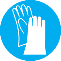 &eacute;tiquettes avec pictogramme Right to Know - Bottes, Vinyle, Feuille, 5/8" lo x 3/4" la Dufferin Supply
