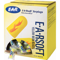 E-A-Rsoft Yellow Neon Blasts Earplugs, Bulk - Polybag SJ427 | Dufferin Supply