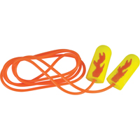 E-A-Rsoft Yellow Neon Blasts Earplugs, Bulk - Polybag, Corded SJ428 | Dufferin Supply