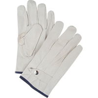 Standard-Duty Ropers Gloves, X-Large, Grain Cowhide Palm Dufferin Supply