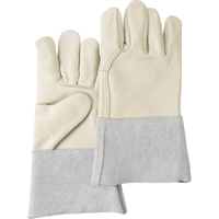 Standard-Duty Work Gloves, Large, Grain Cowhide Palm Dufferin Supply