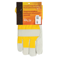 Abrasion-Resistant Winter-Lined Fitters Gloves, Large, Grain Cowhide Palm, Foam Fleece Inner Lining Dufferin Supply
