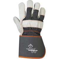 Endura<sup>®</sup> Fitters Work Gloves, One Size, Grain Cowhide Palm, Cotton Inner Lining SM856 | Dufferin Supply