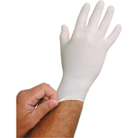 BioTek<sup>®</sup> Disposable Gloves, Small, Latex, 6-mil, Powdered, White SM882 | Dufferin Supply