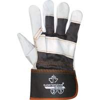 Endura<sup>®</sup> Sweat-Absorbing Gloves, X-Large, Grain Cowhide Palm, Cotton Inner Lining SAL133 | Dufferin Supply