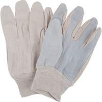 Standard-Duty Work Gloves, Medium, Split Cowhide Palm SAP274 | Dufferin Supply