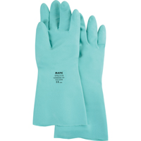 StanSolv<sup>®</sup> Z-Pattern Grip Gloves, Size Large/9, 13" L, Nitrile, 15-mil SN785 | Dufferin Supply