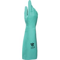 Gants &agrave; prise &agrave; motif en Z Ultranil 480, Taille Petit/7, 18" lo, Nitrile, 22 mils Dufferin Supply
