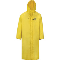 Hurricane Flame Retardant/Oil Resistant Rain Suits - 48" Coat, 5X-Large, Yellow SAP014 | Dufferin Supply