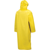 Hurricane Flame Retardant/Oil Resistant Rain Suits - 48" Coat, 5X-Large, Yellow SAP014 | Dufferin Supply