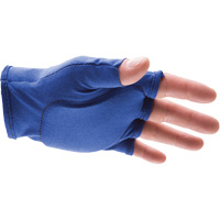 Doublures antichocs pour gants sans doigts, main gauche, 6/T-petit, Paume en Synth&eacute;tique, Poignet &agrave; enfiler Dufferin Supply