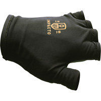 Gants antichocs sans doigts, main droite, T-petit, Paume en Cuir refendu, Poignet &agrave; enfiler Dufferin Supply