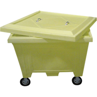 Extra Large Tote with 8" Wheels, 223 US gal. Capacity SR412 | Dufferin Supply