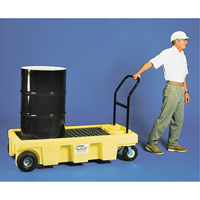 Poly-Spillcart™ Cart ATC, 66.5" L x 29" W x 46.9" H, 57 US gal. Spill Cap. SR438 | Dufferin Supply