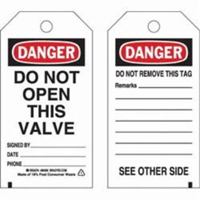 &eacute;tiquettes de s&eacute;curit&eacute; auto-plastifiantes, Polyester, 3" la x 5-3/4" h, Anglais Dufferin Supply