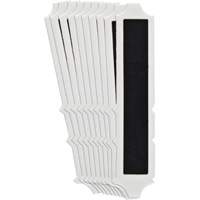 &eacute;tiquettes de lettres et chiffres gothiques individuels Quick-Align, I, 4" h, Noir Dufferin Supply