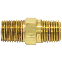 RACCORD HEXAGONAL,1/4"-1/4"NPT,LAITON, Laiton Dufferin Supply