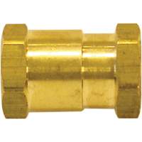 Female Hex Nipple, Brass Dufferin Supply