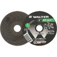 Zip Alu Cut-Off Wheel, 5" x 3/64", 7/8" Arbor, Type 1, Aluminum Oxide, 12200 RPM Dufferin Supply