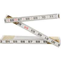 Red End&reg; Two Way&reg; Rule, 6' L, Wood, 1/16" Graduations Dufferin Supply