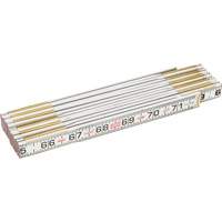 Red End&reg; Flat Reading Rule, 6' L, Wood Dufferin Supply