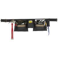 Ceinture &agrave; outils combin&eacute;e de luxe, Polyester, Noir Dufferin Supply