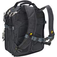 Sacs &agrave; dos pour outils &agrave; 75 pochettes, 13" lo x 17-1/2" la, Noir, Nylon Dufferin Supply