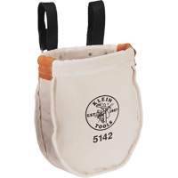 Utility tool Bag with Loop Connection, Canvas, 1 Pockets, Beige/Black Dufferin Supply