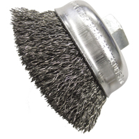 Brosses-boisseau &agrave; fils cr&ecirc;p&eacute;s 4" Dufferin Supply
