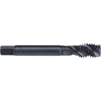 45° Spiral Flute Tap, High Speed Cobalt, 6-32 Thread, 2" L Dufferin Supply