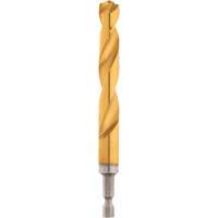 Shockwave Drill Bit, 1/2", Titanium, 3-21/64 Flute, 135° Point Dufferin Supply
