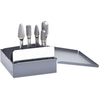 Double Cut Carbide Burr Set, 5 Pieces Dufferin Supply